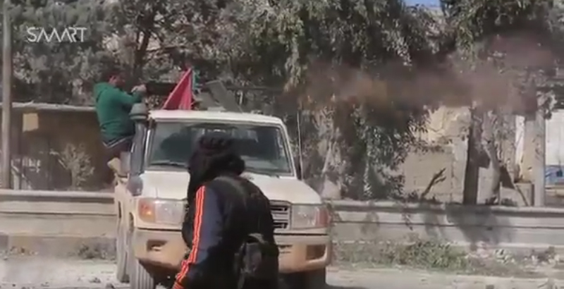 Pro-Turkish Militants Break Through to Center of Al-Bab City (Video)