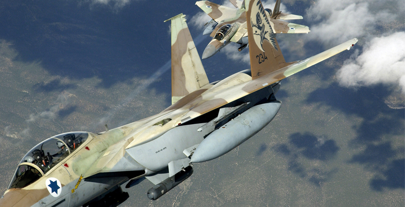 Israeli Air Force Carries Out 19 Airstrikes on Gaza Strip