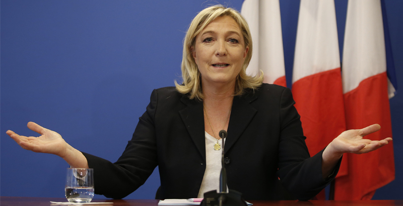 Marine Le Pen May Copy Donald Trump's Immigration Ban if Elected