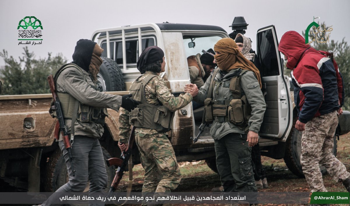 Ahrar al-Sham Joins Hayat Tahrir al-Sham In Anti-Government Advance In Northern Hama (Photos)