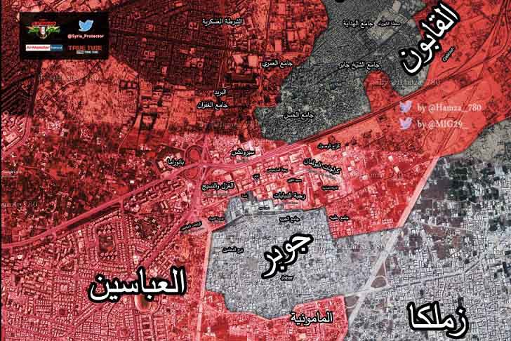 Hay'at Tahrir al-Sham Recaptures Part of Yarmouk Camp in South of Damascus from ISIS