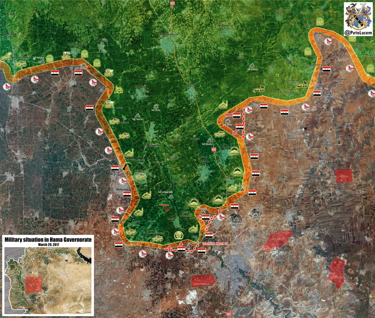 Heavy Clashes Between Syrian Army And HTS-led Forces Ongoing In Northern Hama (Video, Map)