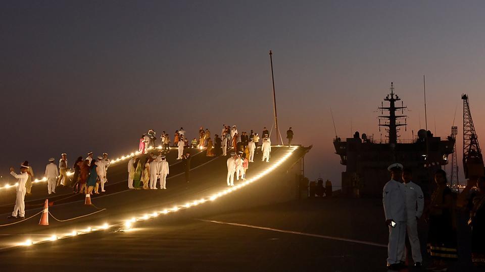 Indian Navy Decommissions Its Viraat Aircraft Carrier (Photo & Video)