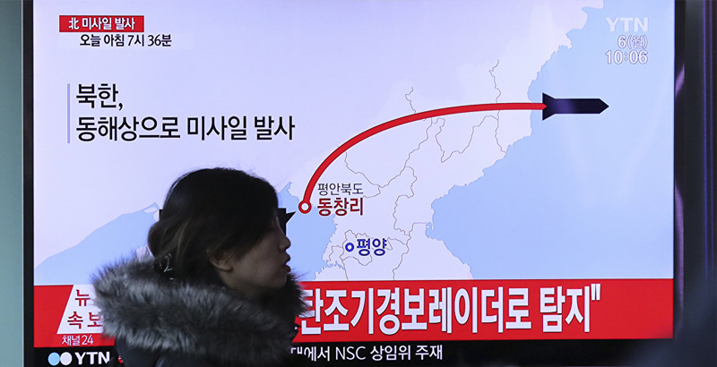 North Korea Explains Missile Launches by Practice in Strikes against US Bases in Japan
