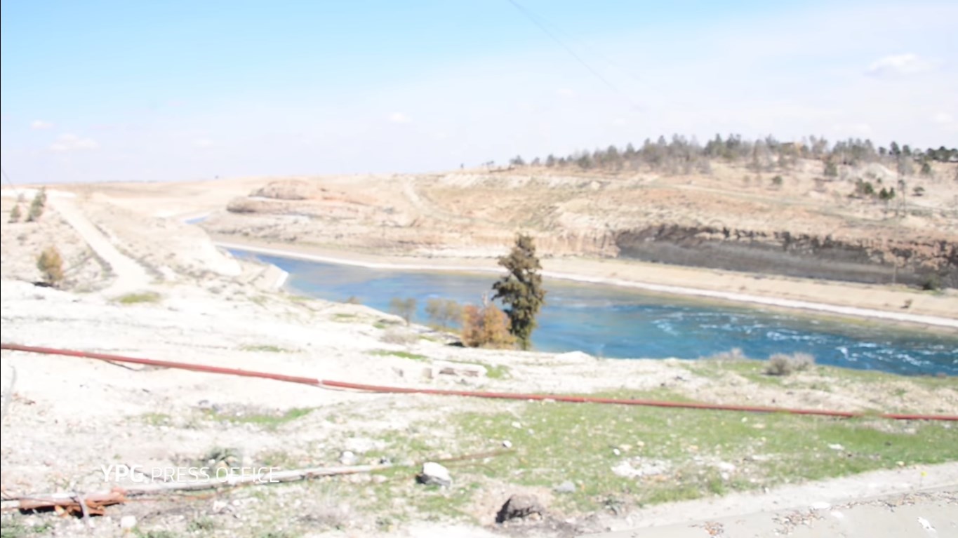 YPG Released First Video From Tabqa Dam Area In Raqqah Province
