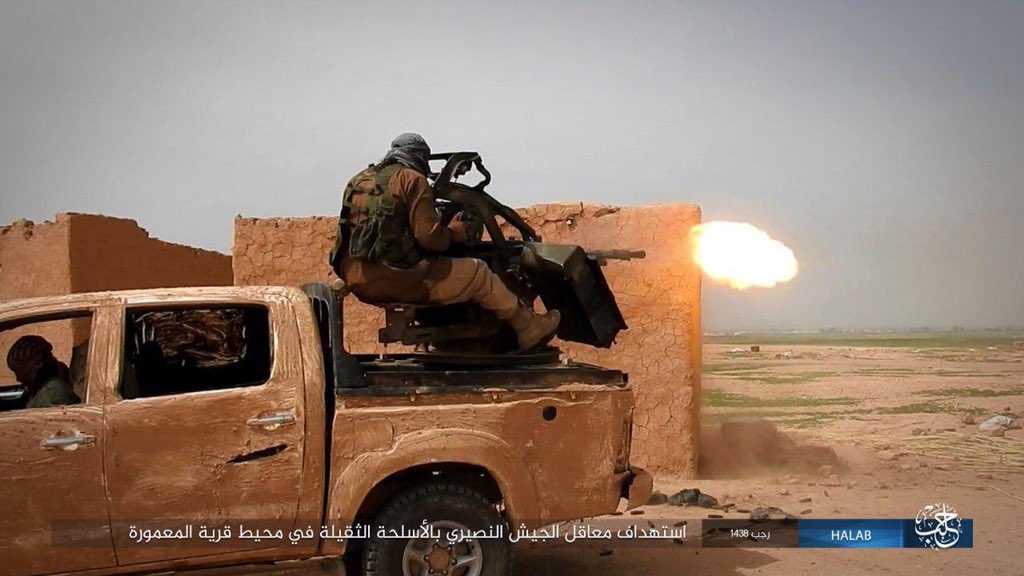 ISIS Repels Syrian Army Attempt to Outflank Jirah Airbase