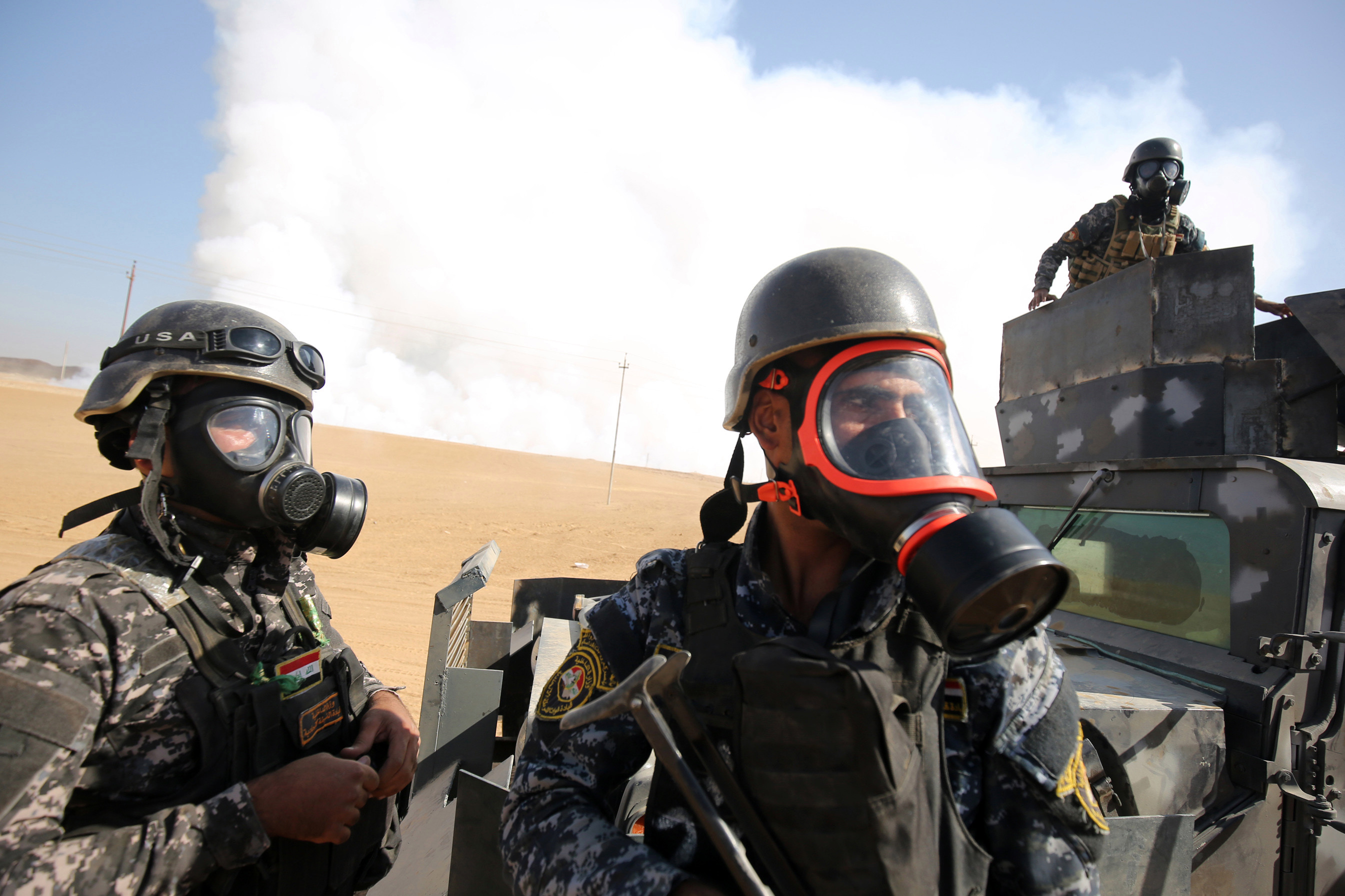 US, Australian Advisers And Iraqi Troops Came Under ISIS Chemical Attack In Mosul