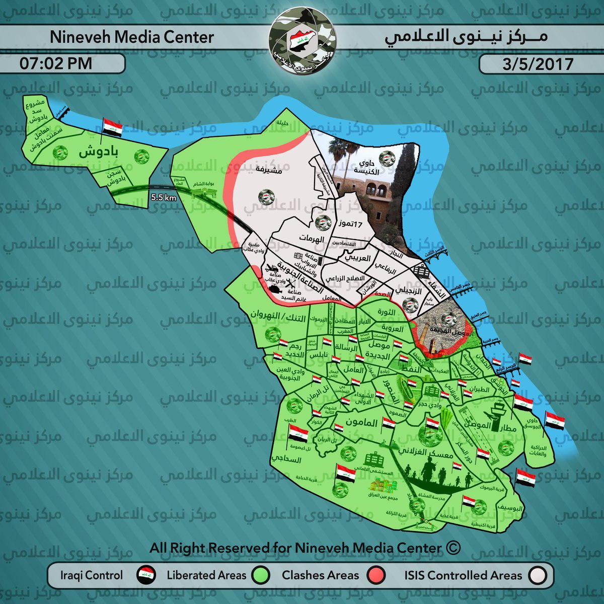 Iraqi Army Preparing Operation To Outflank Further ISIS-held Area In Mosul