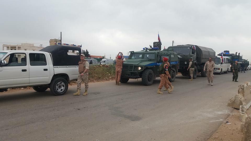 More Russian Troops And Vehicles Enter YPG-held Area In Northern Syria (Photos, Video)
