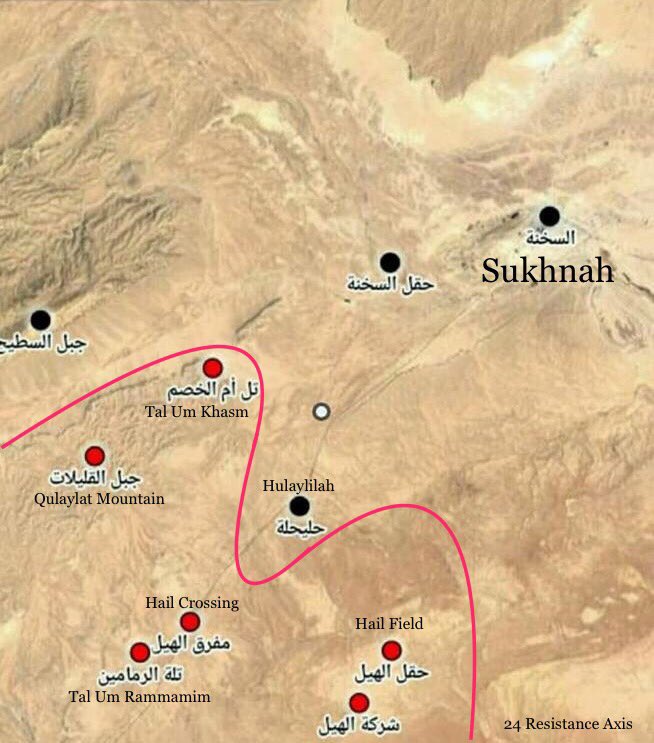 Government Forces Captured Important Mountain In Palmyra Countryside (Map)