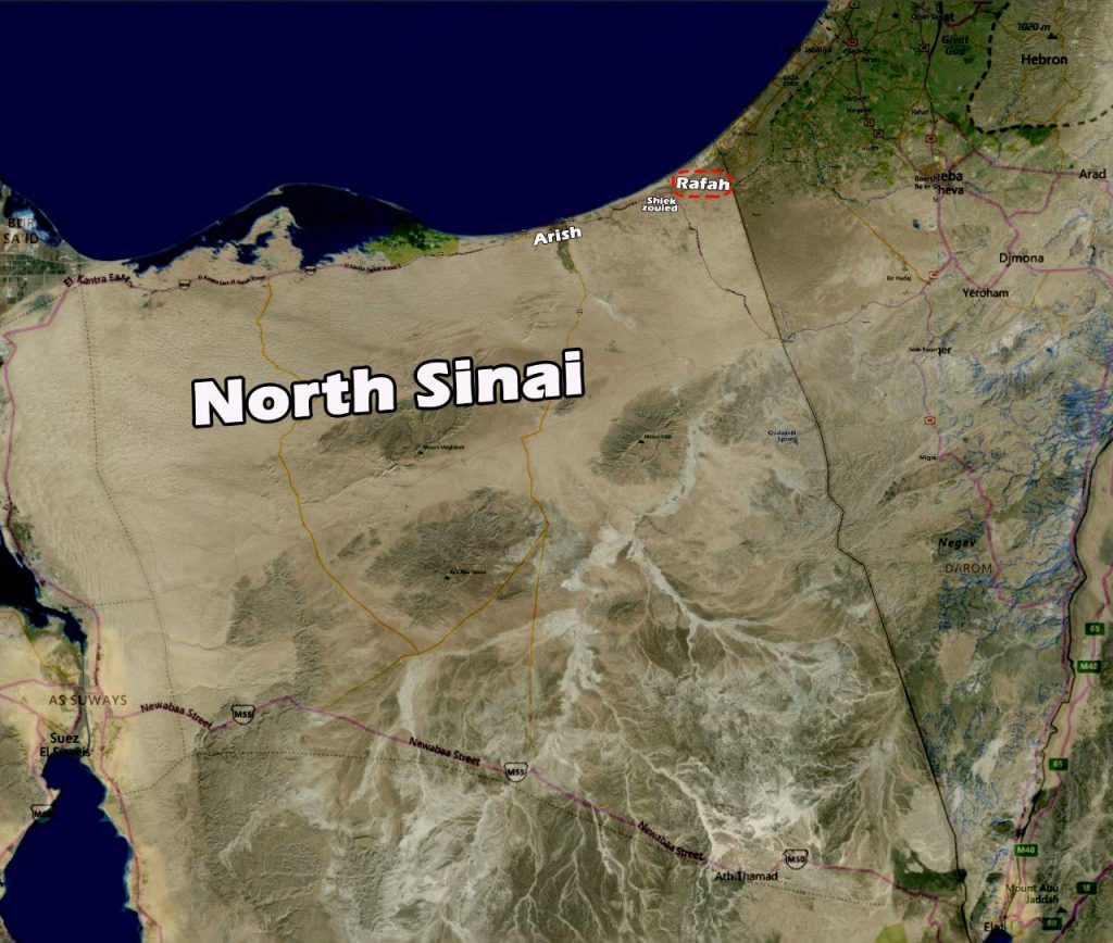 Egpytian Army Repells Large ISIS In Sinai Peninsula. 40 Terrorists Killed