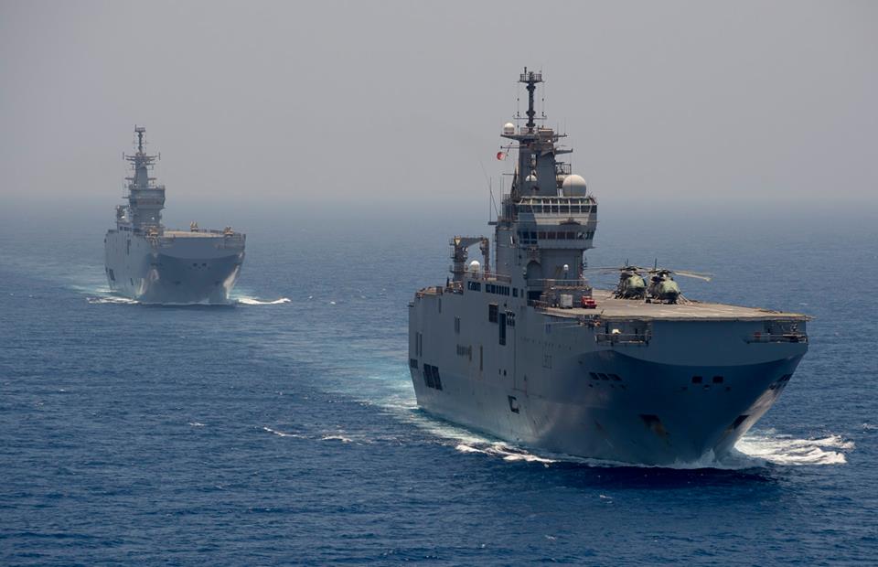 Egypt Uses Land-Based Avenger Air Defense Systems For Its Mistral Helicopter Carriers