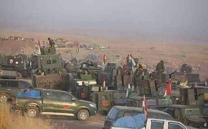 Kurdish Peshmerga Deploys Forces In Kirkuk City To Opress Resistance To Upcoming Independence Referendum
