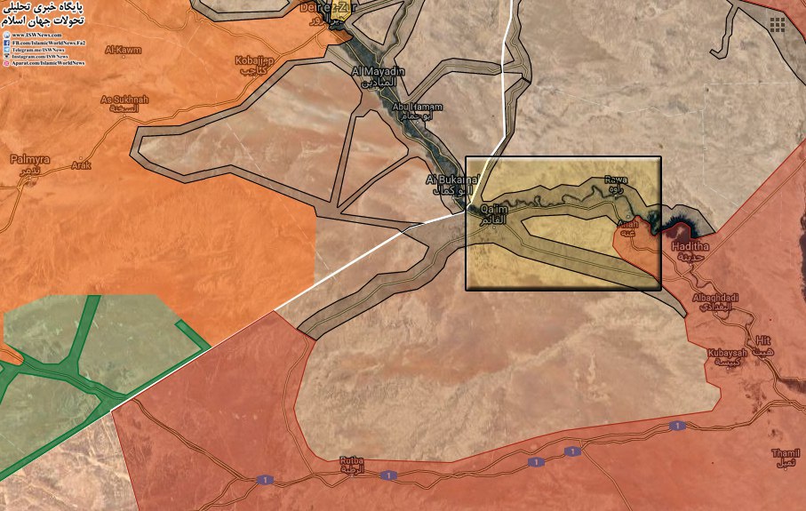 Iraqi Forces Encircling Anah Town West Of ISIS Border Stronghold Of Al-Qa'im