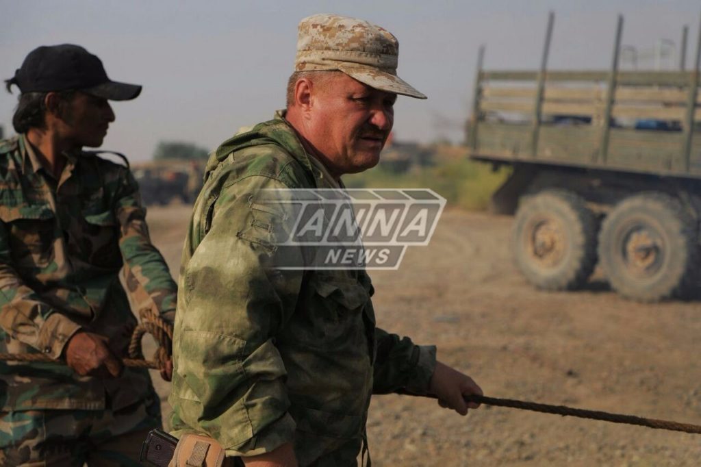 Russian Top General Was Photographed At De-facto Frontline Near Deir Ezzor
