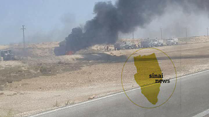 Egypt: ISIS Ambushes Large Police Column In North Sinai. 18 Officers Killed (Map, Photos)