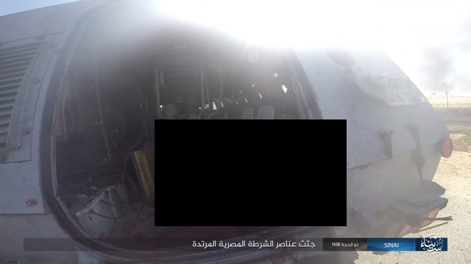 In Photos: ISIS Ambushes Egyptian Military Column In North Sinai