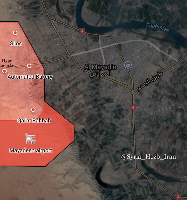 In Maps: Liberation Of Mayadin City From ISIS By Syrian Army