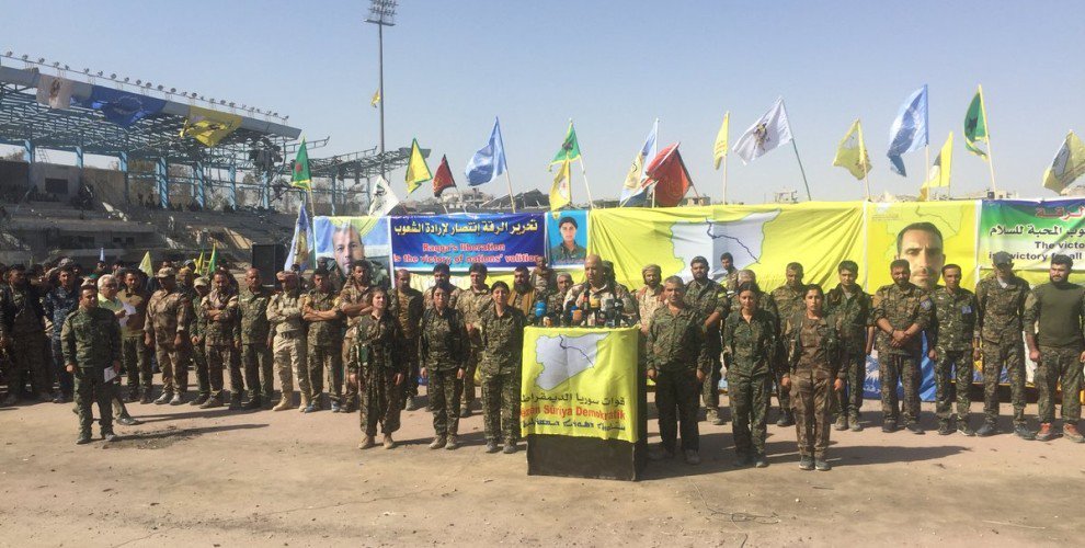 Syrian Democratic Forces: Raqqa Will Be Part Of "Federal Syria"