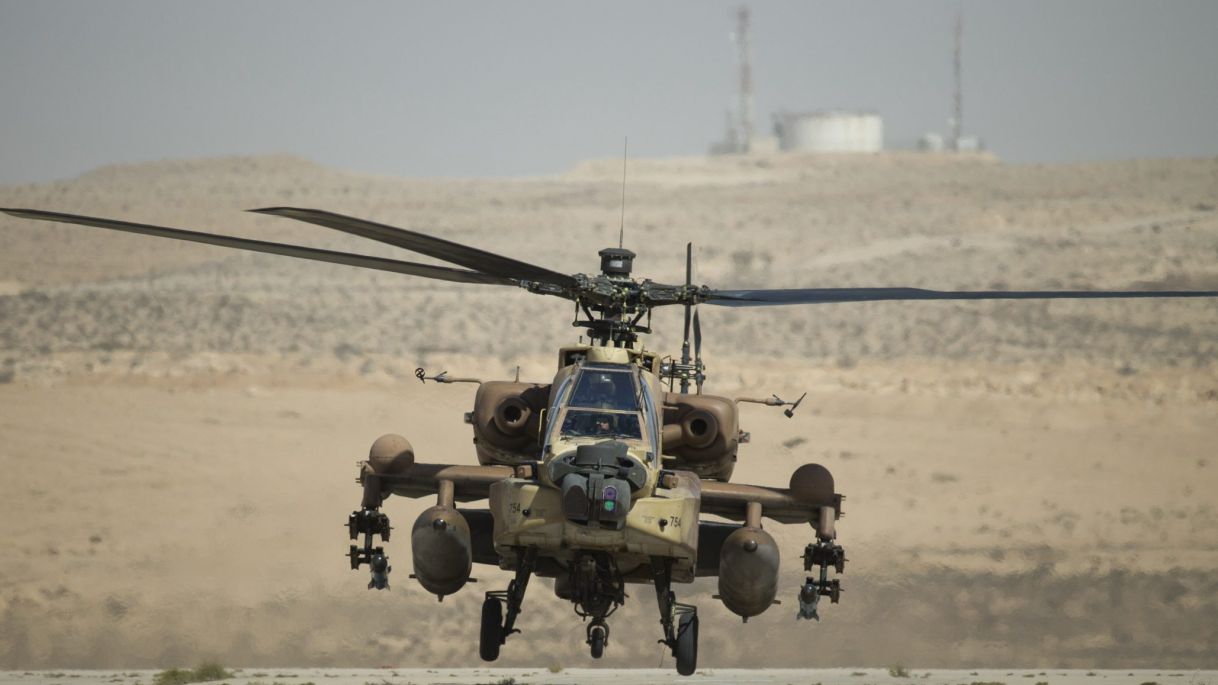 Israeli Helicopters Attack Military Positions In Southern Syria