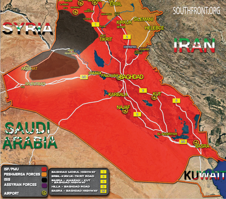 Iraqi Forces Reach Al-Qa’im In Lightning-Like Advance (Maps)