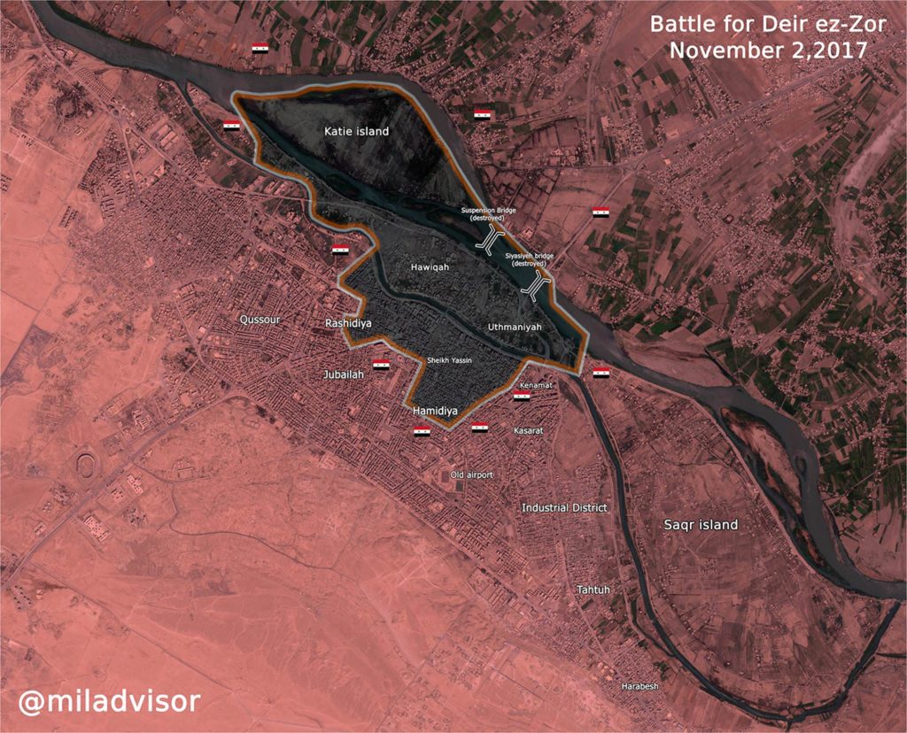 ISIS Is About To Give Up Ghost In Deir Ezzor City (Maps)