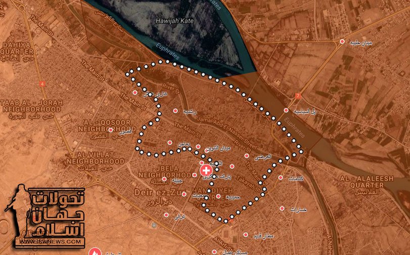 Syrian Army Liberated Deir Ezzor. Overview Of Deir Ezzor Operation Sept. 5 - Nov. 3 (Maps)