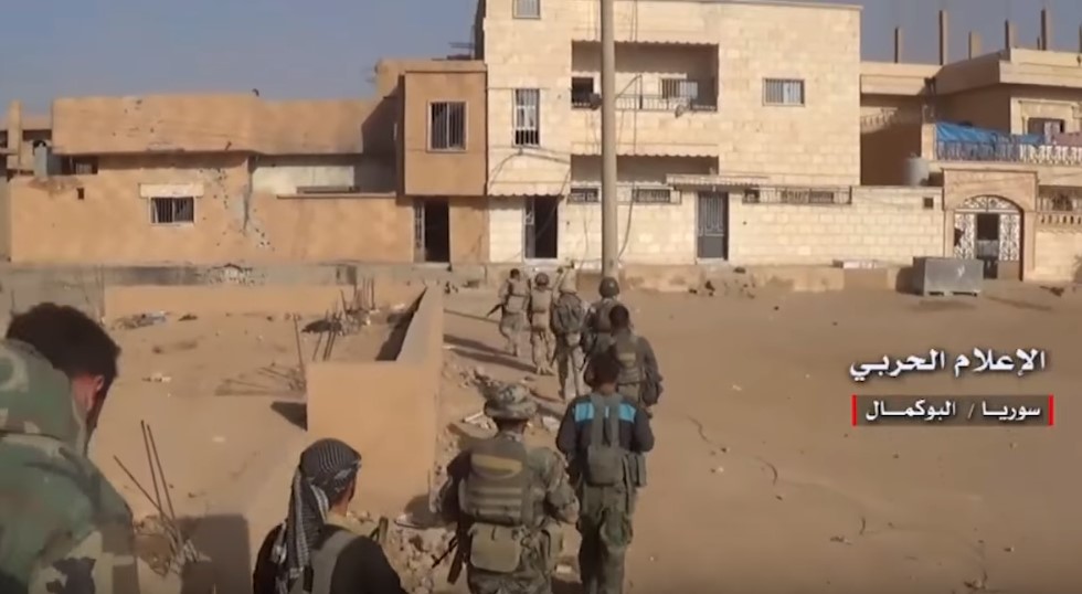 Video: Pro-Government Forces Clashing With ISIS Inside Al-Bukamal City