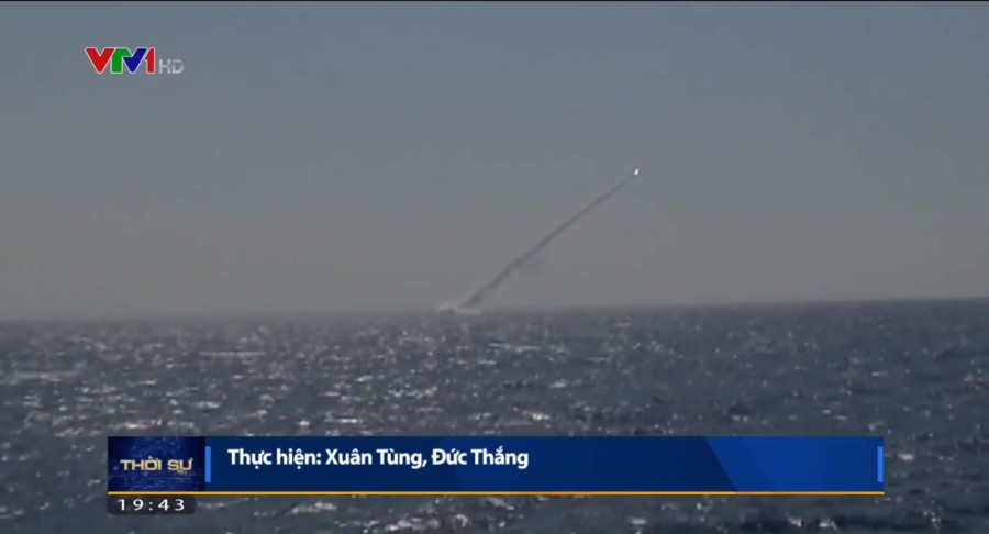 Video: Vietnamese Sub Test Fires Export Version Of Russian-made Kalibr Cruise Missile