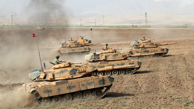 Turkish Military Opens Command Center For Future Operation In Northeastern Syria