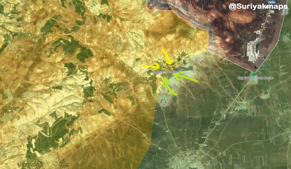 YPG Recaptures Birsaya Mount East Of Afrin From Turkish Forces - Reports