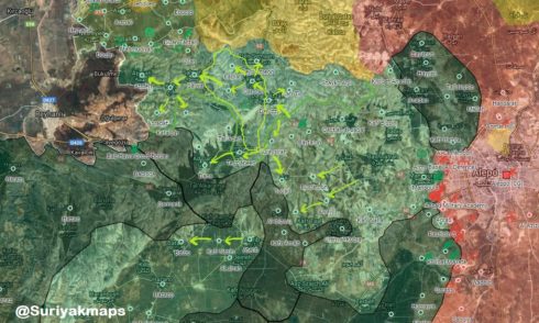 Syrian Liberation Front Captures Over 20 Locations From Hayat Tahrir al-Sham In Idlib Province (Maps)