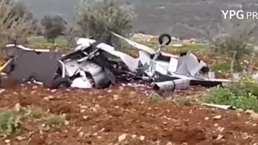 YPG Shot Down Alleged Turkish Unmanned Aerial Combat Vehicle (Video)
