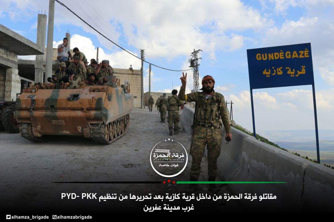 Turkish Army Captures More Villages In Afrin. Syrian Army Starts Deployment South Of Afrin (Photos, Video)