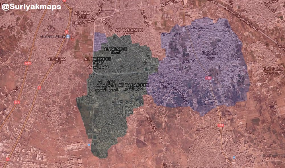 Overview Of Syrian Military's Operation In Southern Damascus On May 1, 2018 (Map, Photos, Videos)
