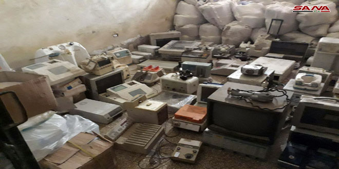 In Photos: Syrian Troops Recover Weapons, Medical Equipment From Liberated Areas In Southern Damascus