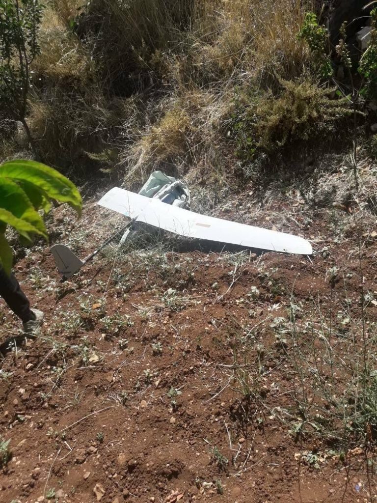 In Photos: Syrian Forces Shoot Down Israeli Reconnaissance UAV East Of Golan Heights