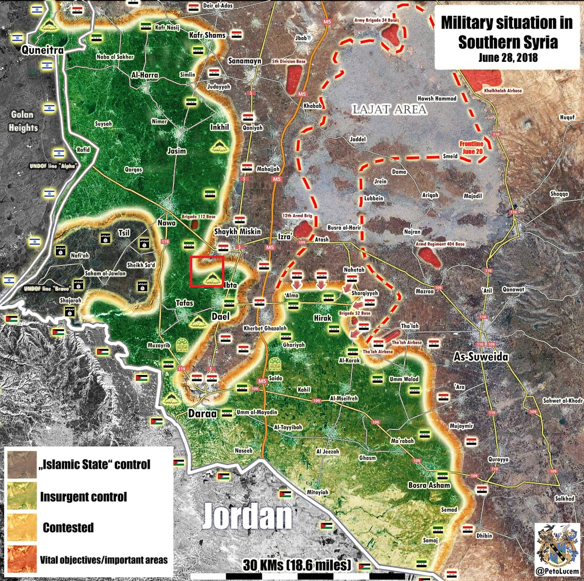 Syrian Military Opens Front In Western Daraa, Captures Several Positions