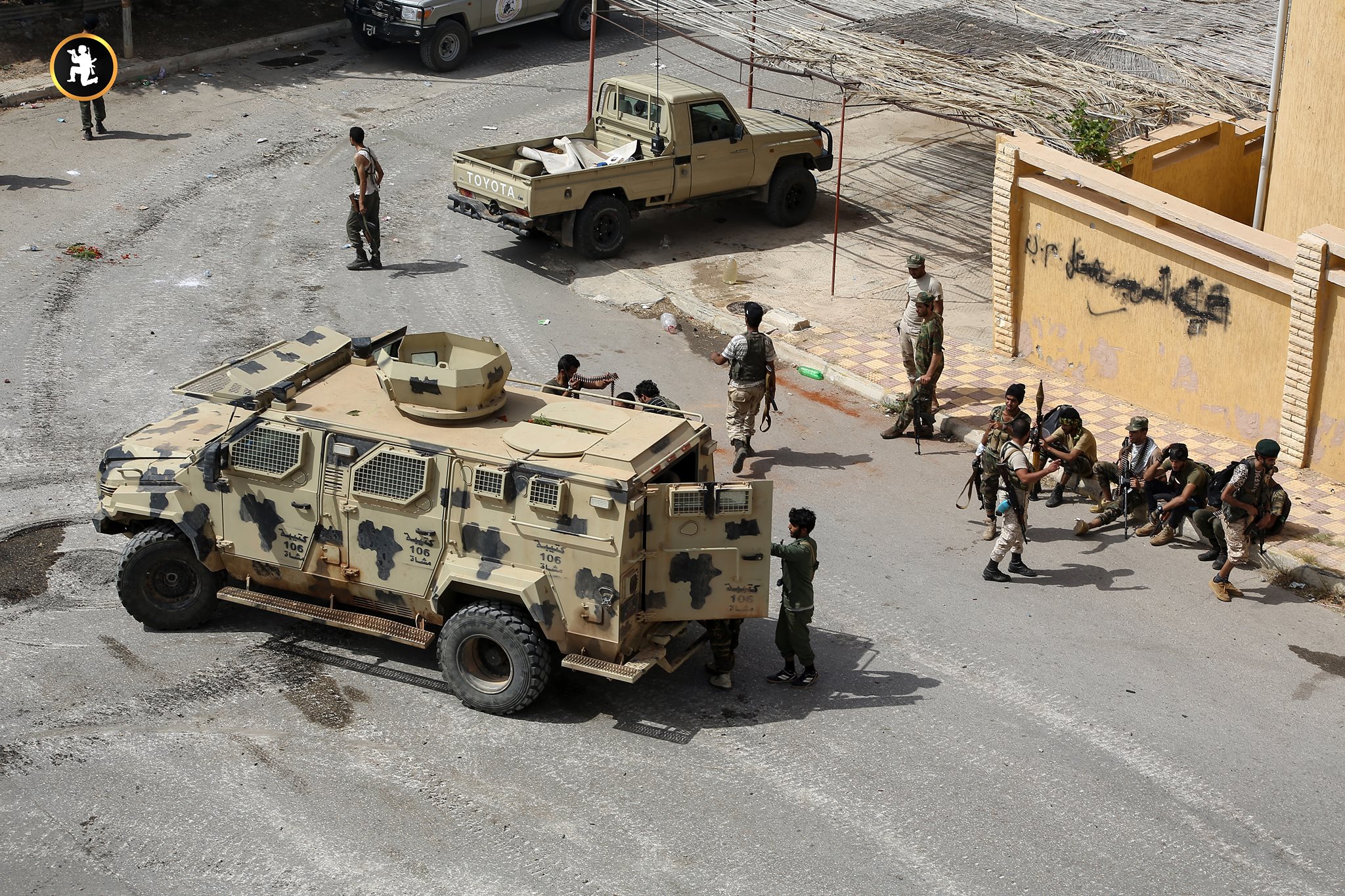 Libyan National Army Besieges Remaining Militants In Derna