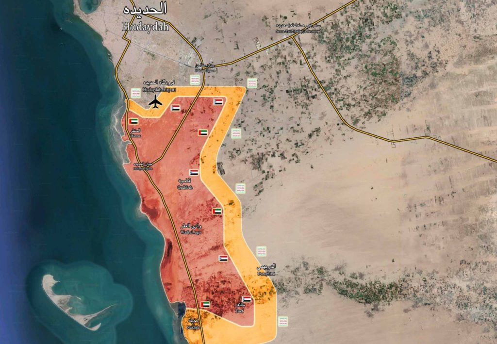 Battle For Yemen’s al-Hudaydah On June 25, 2018 (Maps, Video)