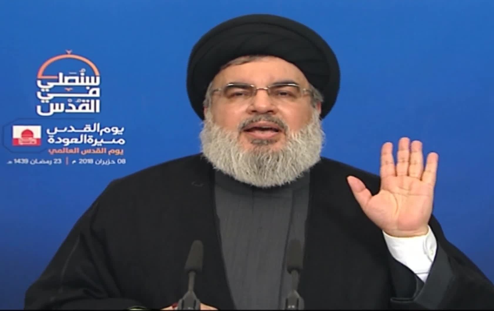 Hezbollah Leader: We Will Remain In Syria Even If World Unites Against Us