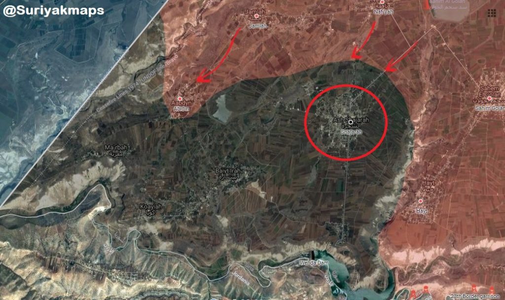 Government Forces Are Storming ISIS-held Town Of Shajarah In Southern Syria