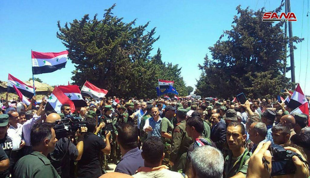 Government Troops, Locals Raise Syrian Flag In Quneitra City (Photos, Map)