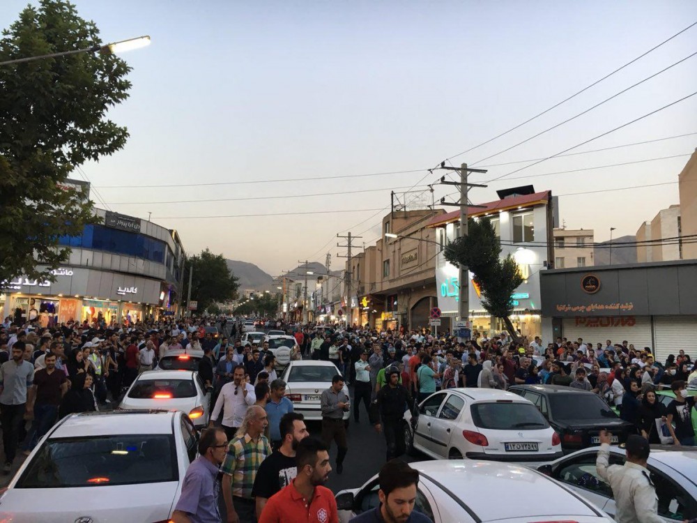 Economic Protests Erupt In 10 Cities Across Iran
