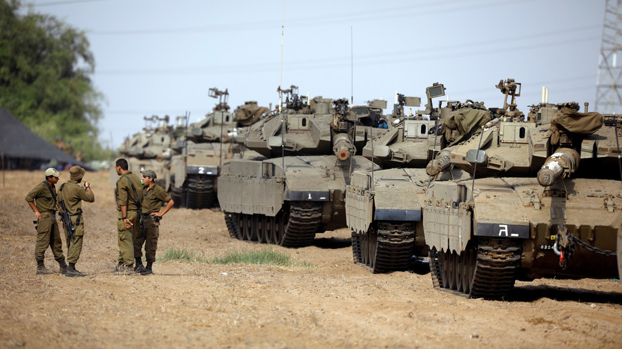 Israel Deploys Over 60 Battle Tanks, Armoured Vehicles Near Gaza. Military Action Is Expected Soon