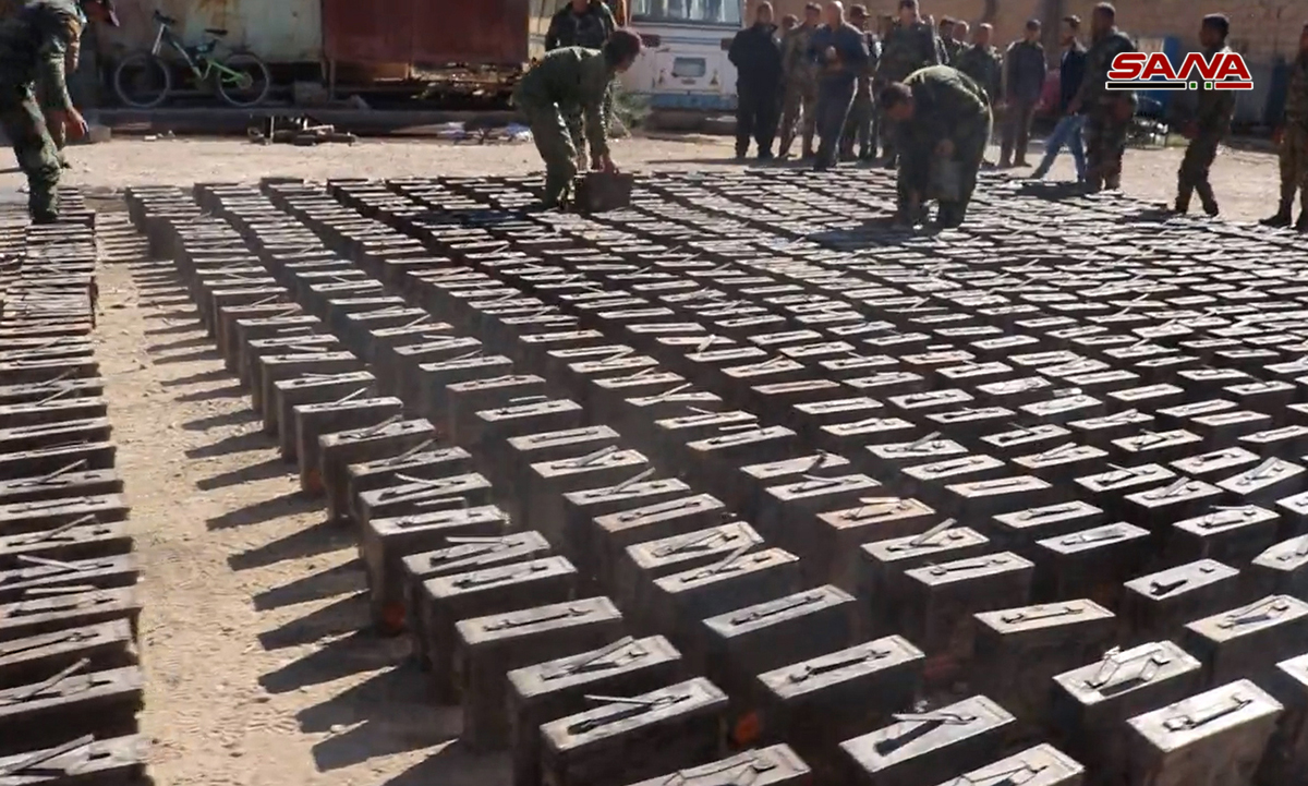 Syrian Army Uncovers Tons Of US-Supplied Ammunition In Southern Deir Ezzor (Photos)