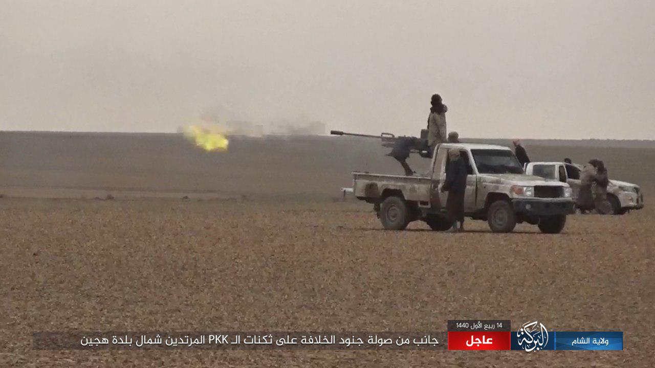 ISIS Launches Large Attack On SDF-Held Oil Field In Southeastern Deir Ezzor (Map, Photos)