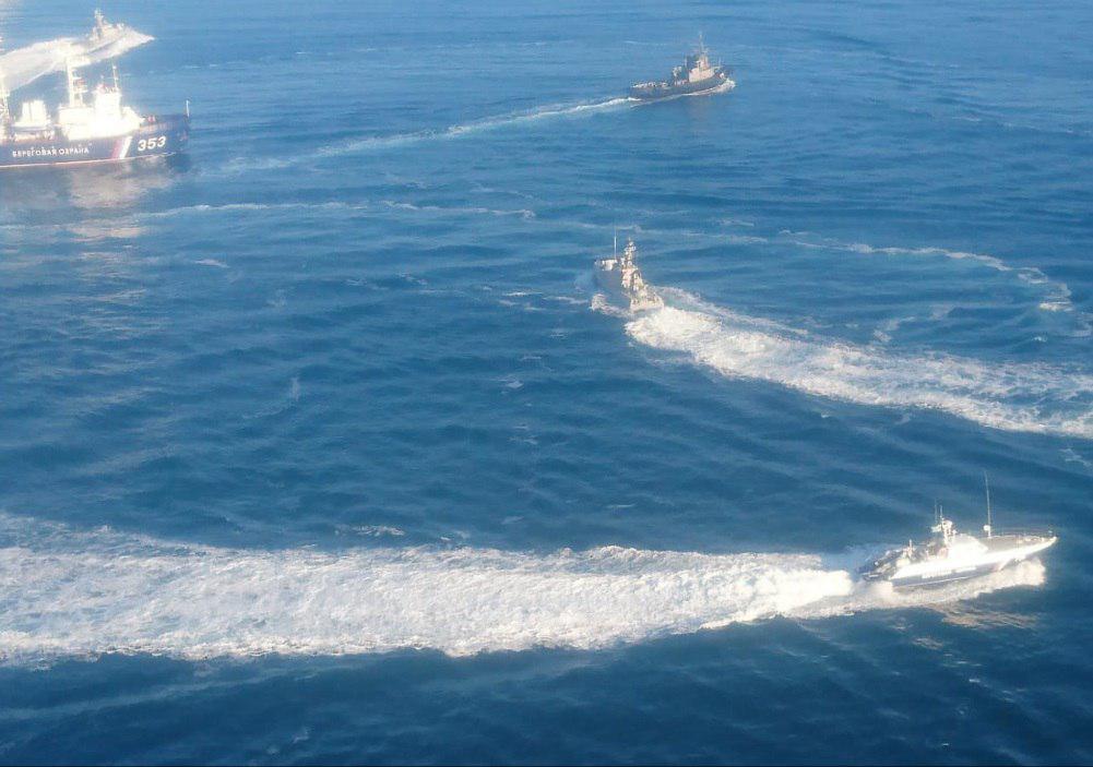 Three Ukrainian Warships Intrude Into Russia’s Territorial Waters In Black Sea (Photos)