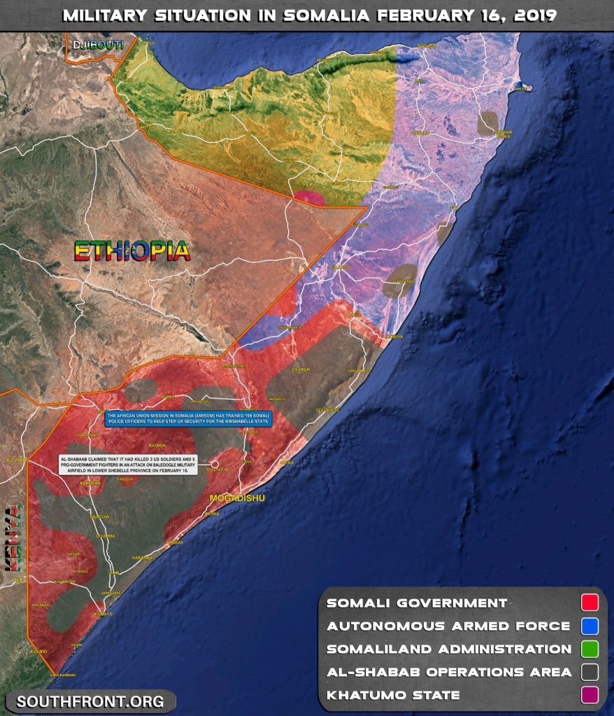Al-Shabaab Attacks US Base In Somalia, Claims 3 US Soldiers Died (Map)