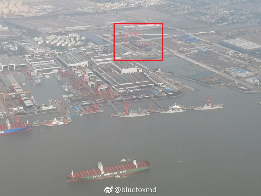 China's Growing Naval Ppower: Photos Of Jiangnan Shipyard Show Aircraft Carrier, Multiple Destroyers Under Construction